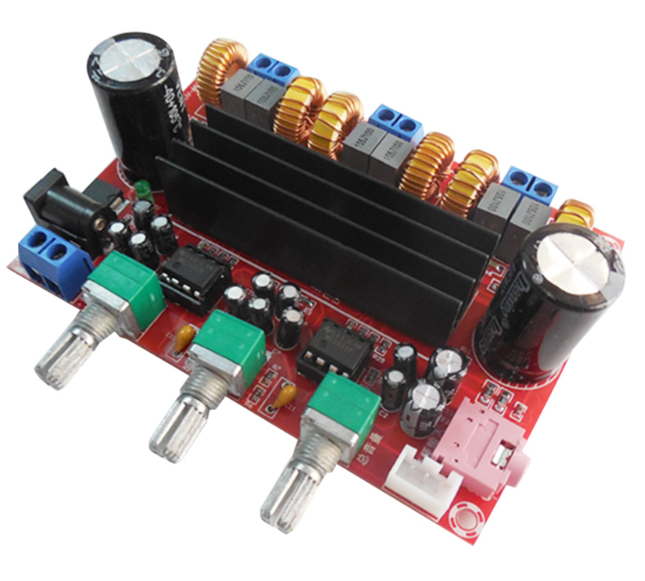 placa amplificador digital tpa3116 2.1 200w rms